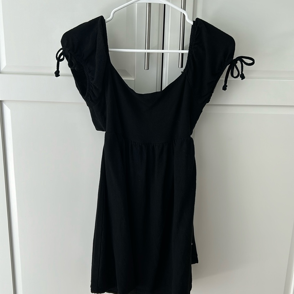 black dress